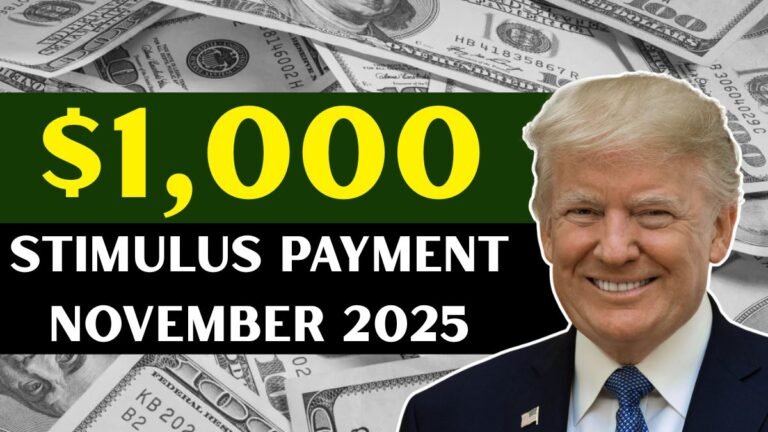 $1,000 Stimulus Payment for Everyone