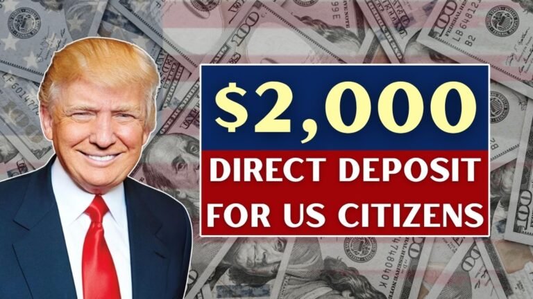 $2,000 Direct Deposit for US Citizens