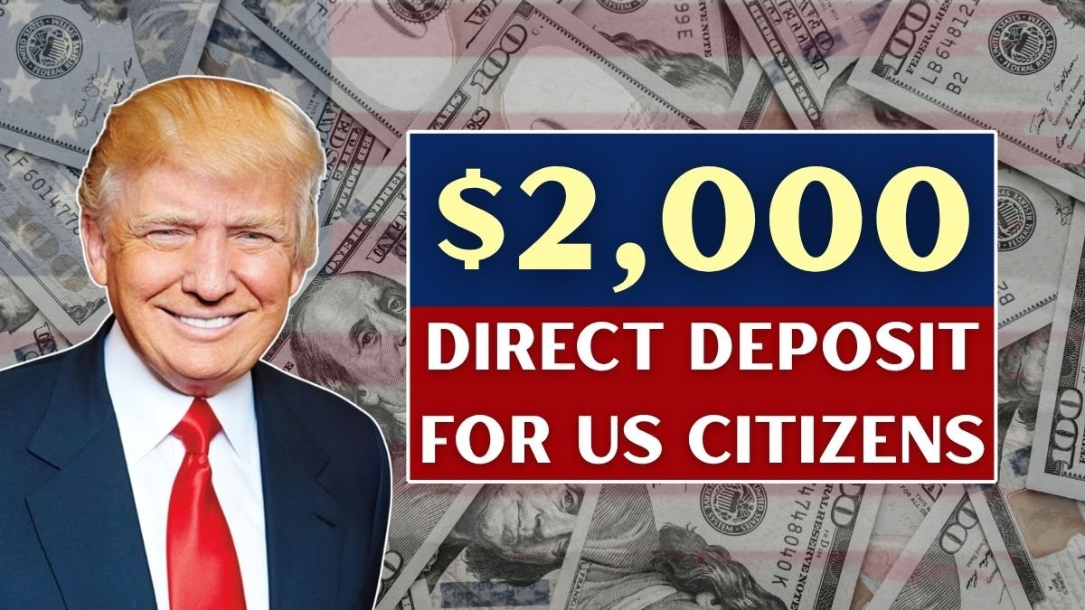 $2,000 Direct Deposit for US Citizens