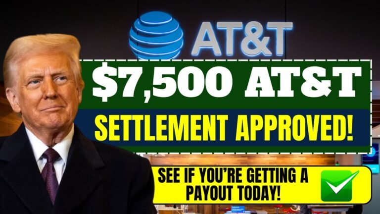 $7500 AT&T Settlement – Check Amount, Eligibility & Payment Dates