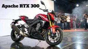 2025 TVS Apache RTX 300 Debuts with Powerful Engine and Modern Design