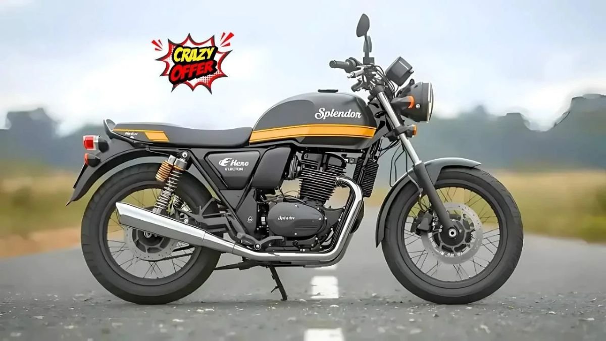 Electric Hero Splendor Launched: 300km Range, Eco-Friendly Ride at ₹45,000